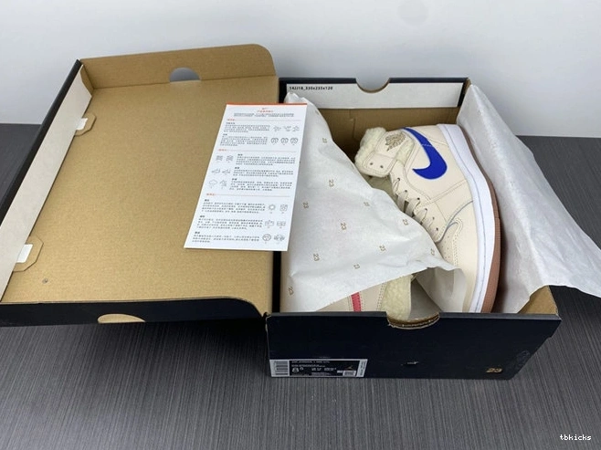 Cheap TBK SunProtective Fleece Pearl Mid 3701 DO2207- Jordan1 White 1026